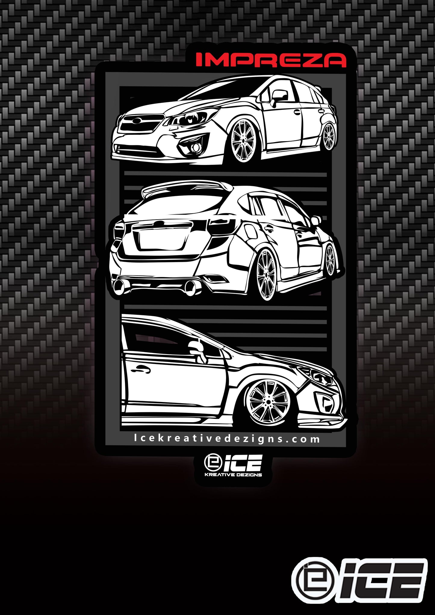 Subaru Impreza JDM Hoodies