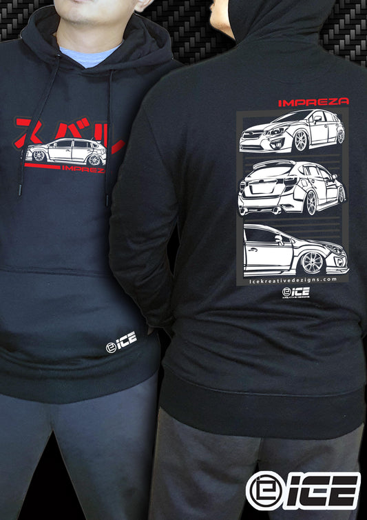 Subaru Impreza JDM Hoodies