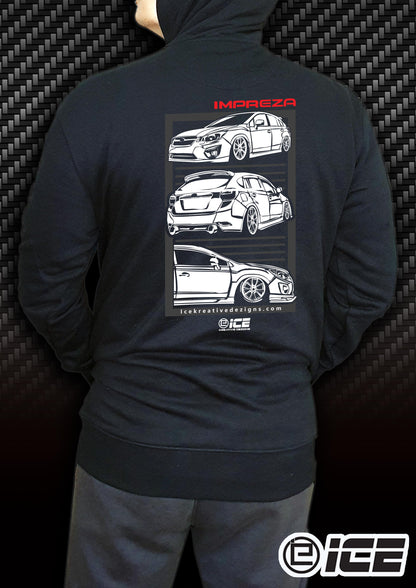 Subaru Impreza JDM Hoodies